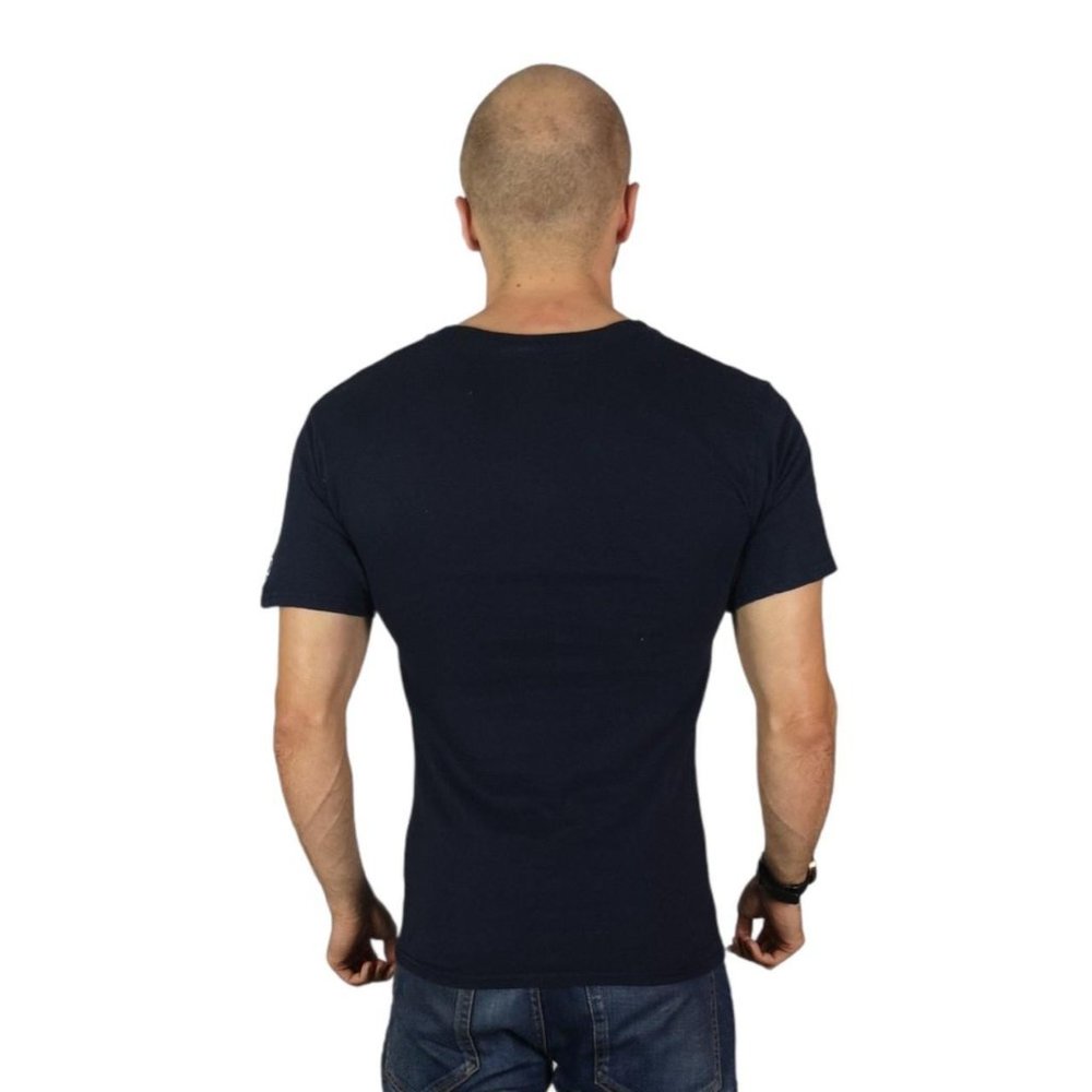 Men's Champion MIT Short Sleeve T-shirt In Navy Blue Size small - Picture 2 of 3